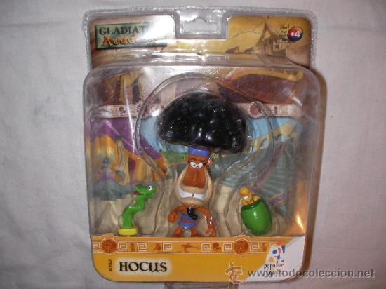 Figuras de acci&oacute;n: BLISTER NUEVO GLADIATOR ACADEMY - FIGURA HOCUS - Foto 1