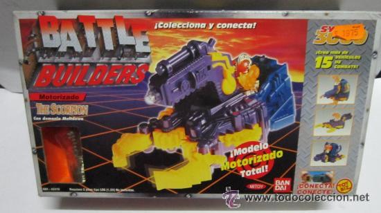 Figurines d'action: BATTLE BUILDERS, MOTORIZADO, THE SCORPION, DE BANDAI, EN CAJA. ( VER ) CC