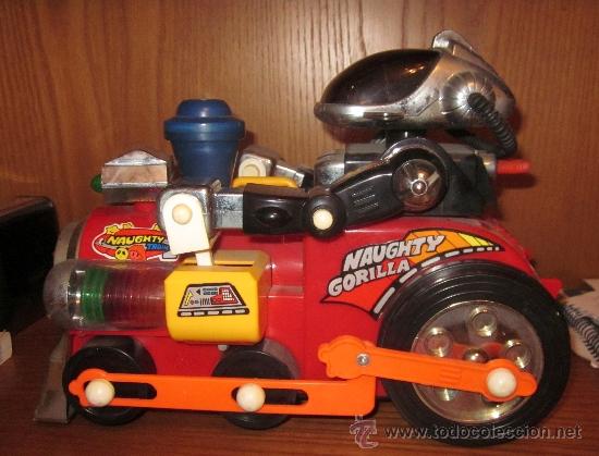 Figuras de acci&oacute;n: NAUGTHY GORILLA,NAUGTHY TRAIN,USA,TAIWAN,ROBOT TRAIN,1986 - Foto 3