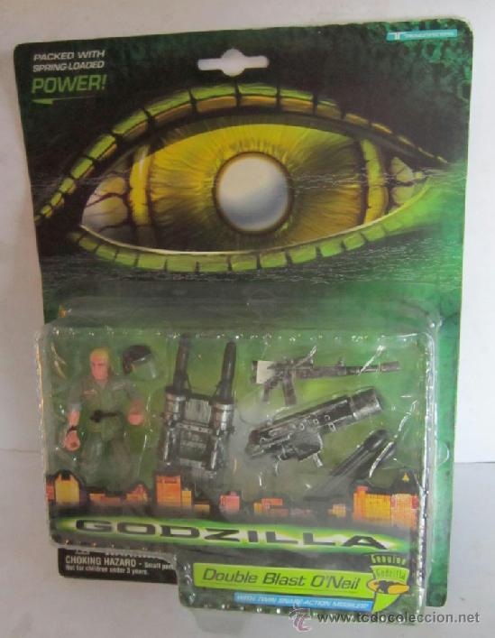 Figuras de acci&oacute;n: FIGURA GODZILLA, DOUBLE BLAST O NEIL, EN BLISTER. CC - Foto 1