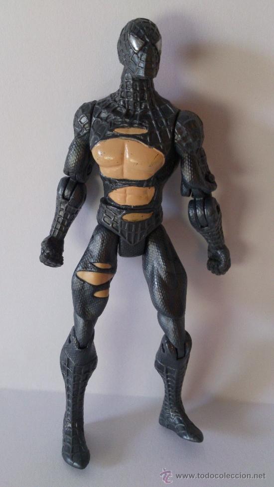 figura spiderman negro