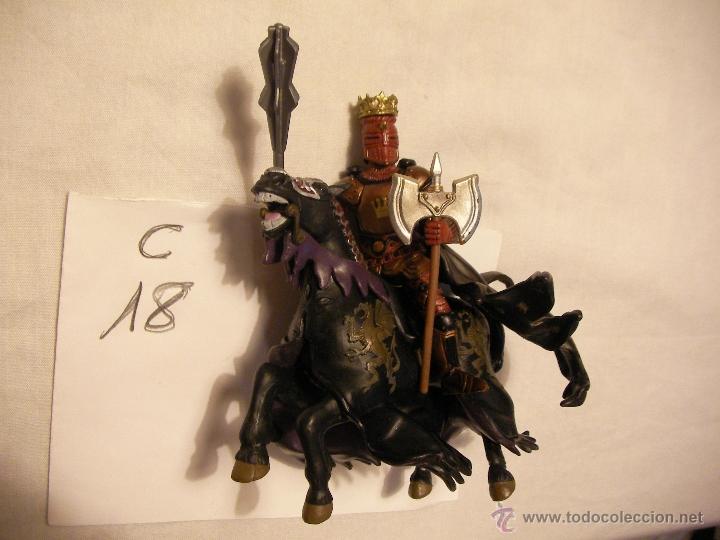 Figuras de acci&oacute;n: REY A CABALLO EPOCA MEDIAVAL - ENVIO GRATIS A ESPA&Ntilde;A - Foto 1
