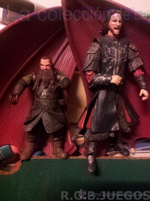 Figuras de acci&oacute;n: PAREJA DE FIGURAS DEL SE&Ntilde;OR DE LOS ANILLOS - Foto 1