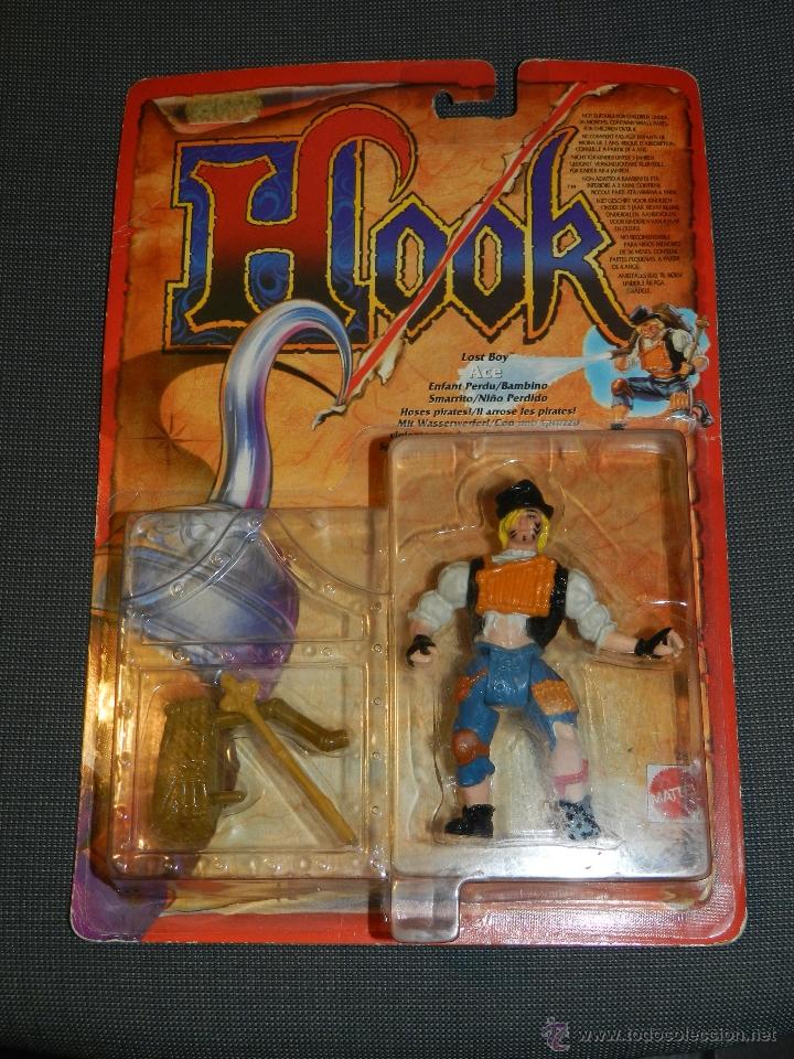 Figuras de acci&oacute;n: (B33) HOOK - LOST BOY ACE , MATEL 1991 CON BLISTER