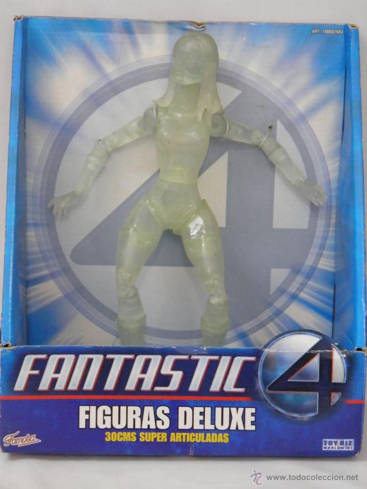 Figuras de acci&oacute;n: INVISIBLE WOMAN,FANTASTIC 4,CAJA ORIGINAL,4 FANTASTICOS,FAMOSA,A ESTRENAR