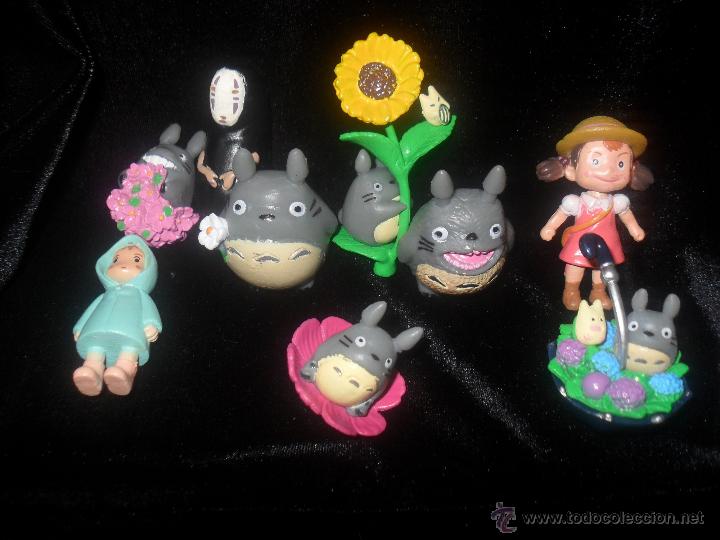 Figuras de acci&oacute;n: Lote de 9 Figuras Mi Vecino Totoro - Foto 1
