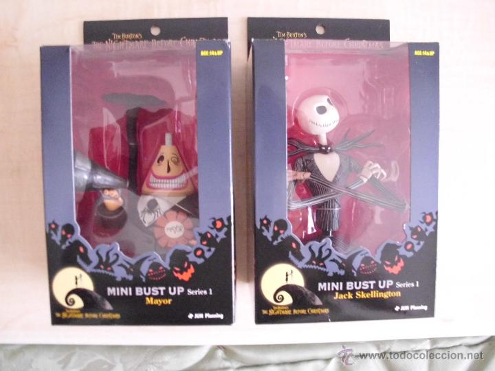 Figuras de acci&oacute;n: PESADILLA ANTES DE NAVIDAD BUSTO JACK Y ALCALDE - Foto 1