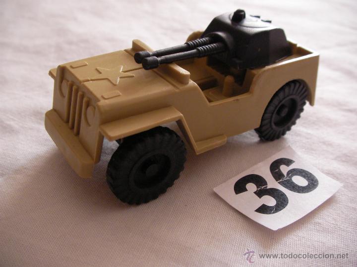 Figuras de acci&oacute;n: COCHE MILITAR PLASTICO - ENVIO GRATIS A ESPA&Ntilde;A - Foto 1