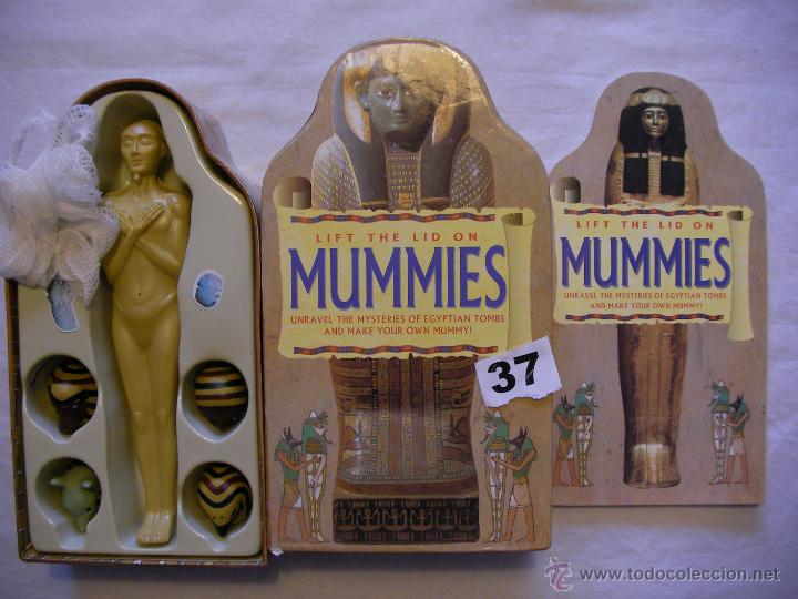 Figuras de acci&oacute;n: KIT ESTUCHE CON FIGURA MOMIA Y LIBRO - Foto 1