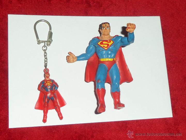 Figuras de acci&oacute;n: SUPERMAN FIGURAS DE GOMA Y PLASTICO - Foto 1