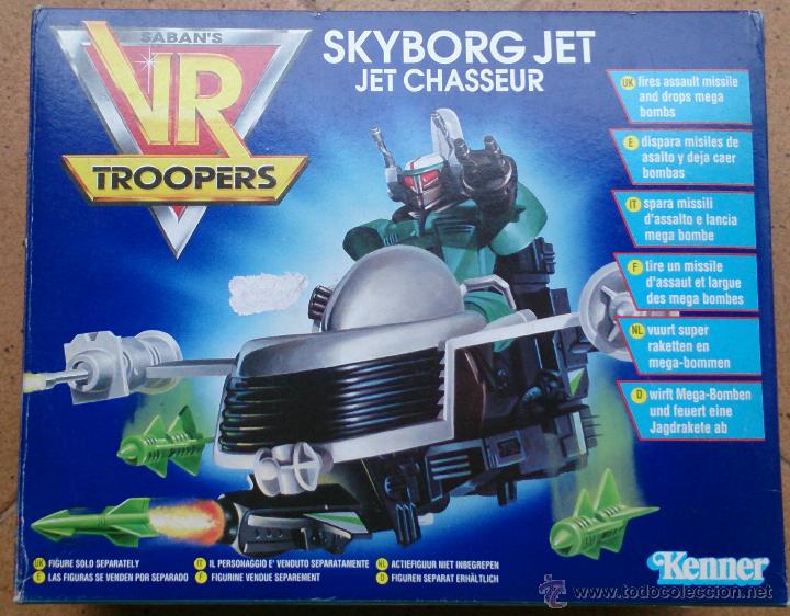 Figuras de acci&oacute;n: VR Troopers, Skyborg Jet de Kenner, a&ntilde;o 1994 - Foto 1