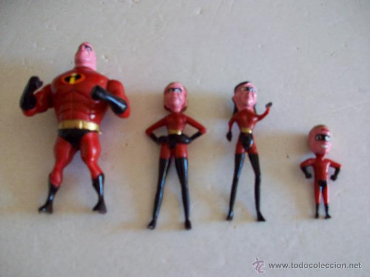 Actionfiguren: LOS INCREIBLES- Lote de 4 Figuras