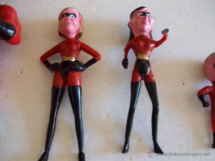 Figuras de acci&oacute;n: LOS INCREIBLES- Lote de 4 Figuras - Foto 3