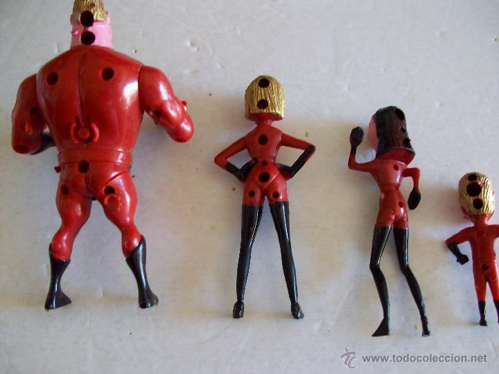 Figuras de acci&oacute;n: LOS INCREIBLES- Lote de 4 Figuras - Foto 5