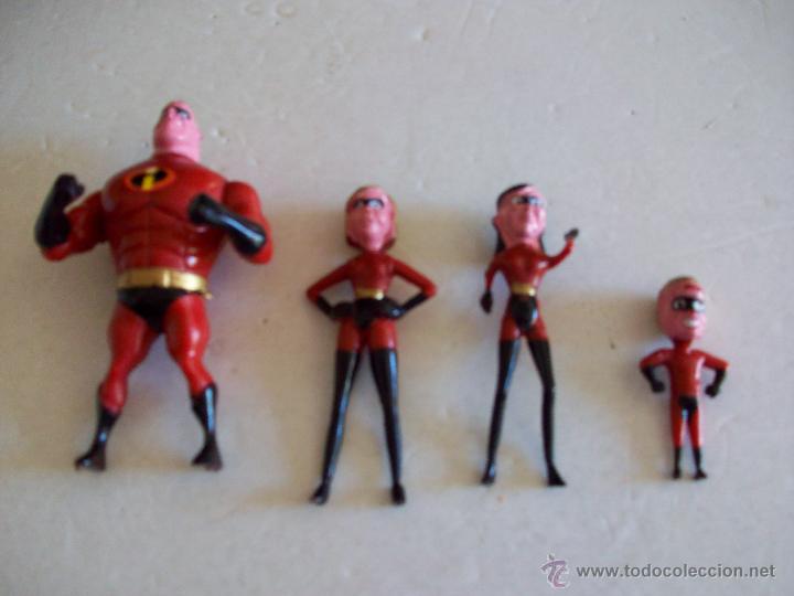 Figuras de acci&oacute;n: LOS INCREIBLES- Lote de 4 Figuras - Foto 6