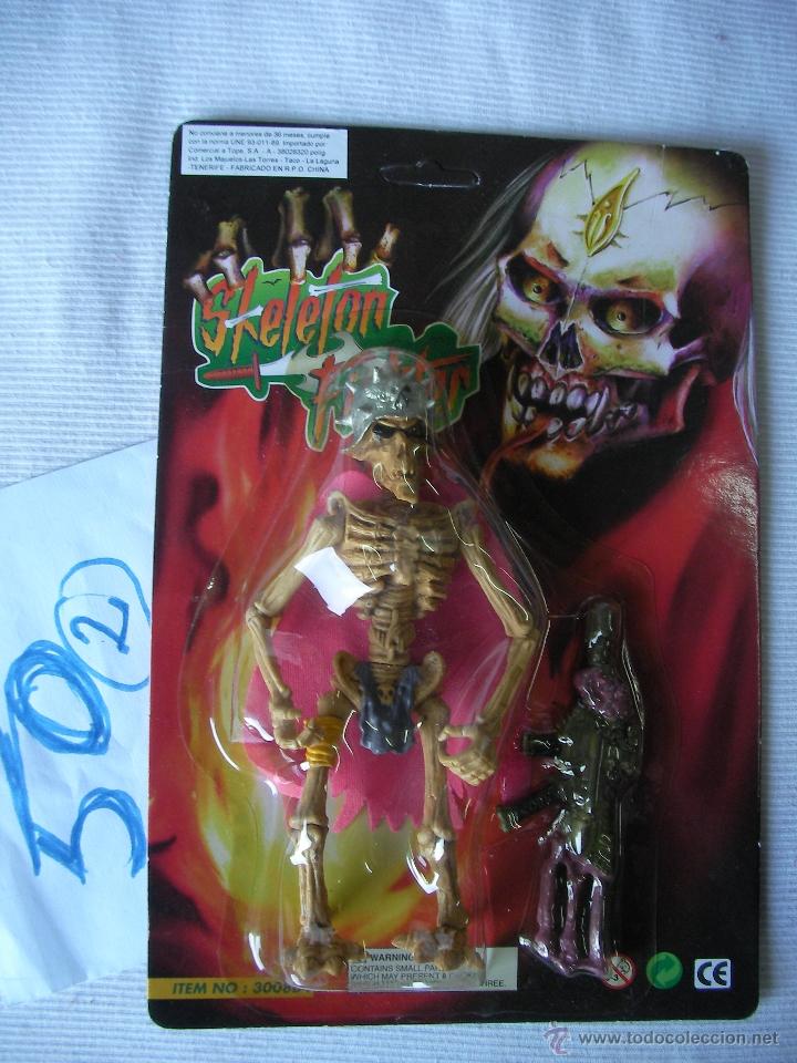 Figuras de acci&oacute;n: FIGURA SKELETON FIGHTER EN BLISTER NUEVA SIN ABRIR - Foto 1