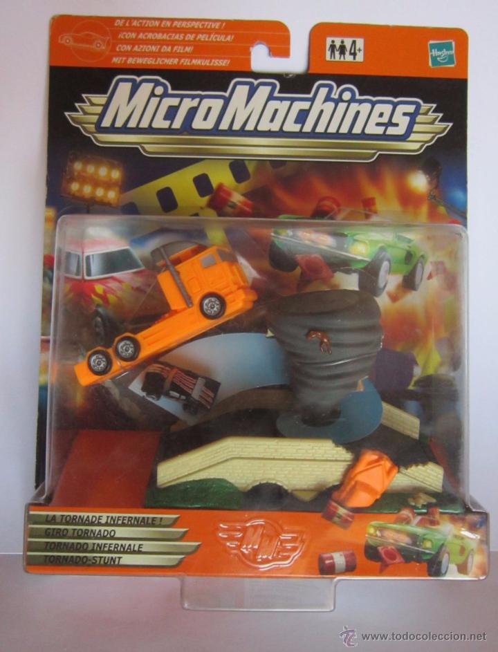 Figuras de acci&oacute;n: MICRO MACHINES, GIRO TORNADO, DE HASBRO, EN BLISTER. CC - Foto 1