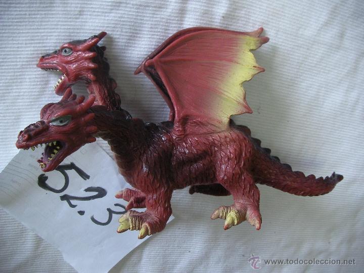 Figuras de acci&oacute;n: DRAGON ALADO DE DOS CABEZAS - Foto 1