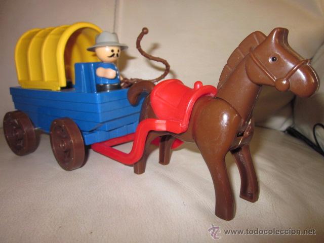 caravana o carreta del oeste de playset pareci Buy Other action