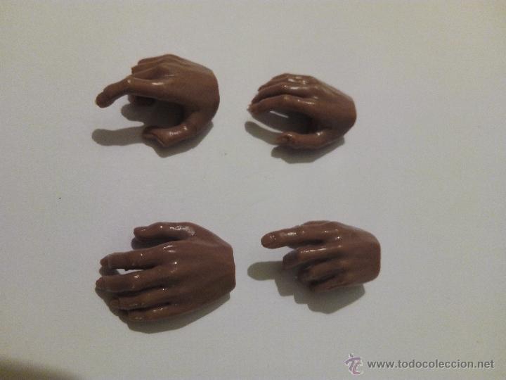 Figuras de acci&oacute;n: Lote de manos escala 1:6 - Foto 1