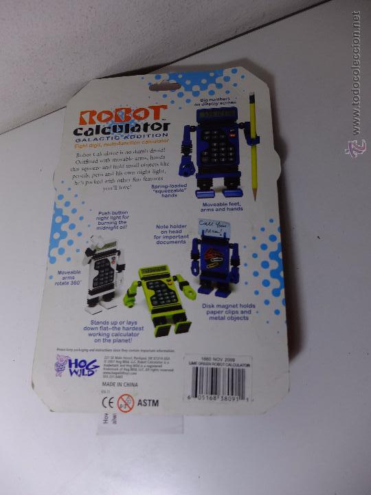 Figuras de acci&oacute;n: ROBOT FIGURA CALCULADORA ARTICULADO - Foto 3