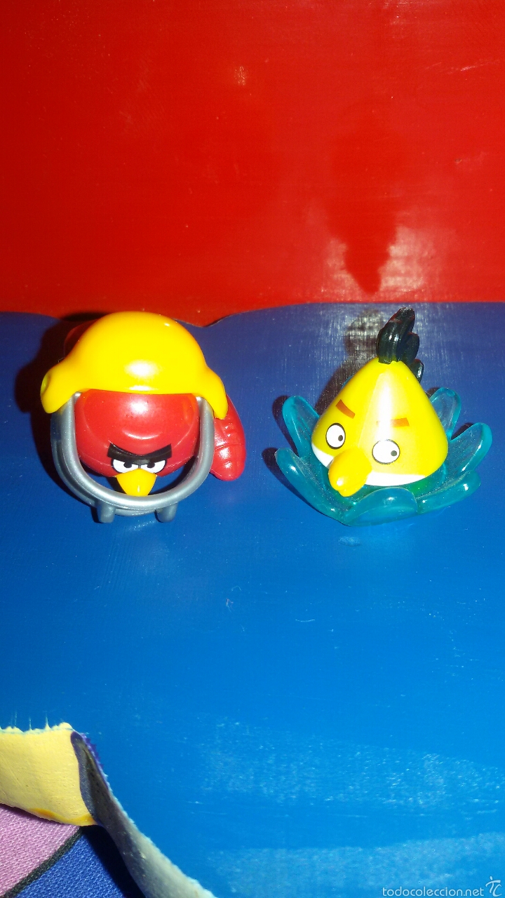 Figuras de acci&oacute;n: Personajes de angry birds - Foto 1