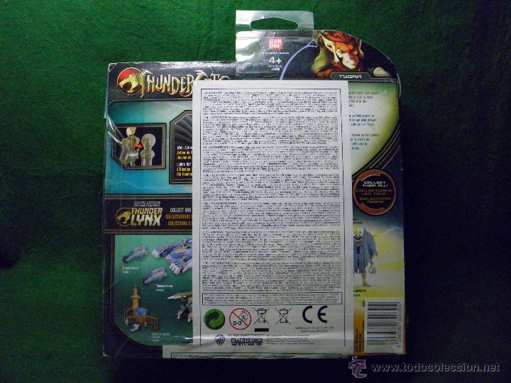 Figuras de acci&oacute;n: FIGURA THUNDERCATS TYGRA DE BANDAI - NUEVO - Foto 2