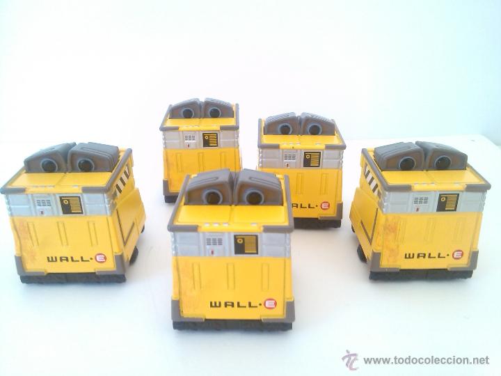 Figuras de acci&oacute;n: Wall-e, Disney/Pixar - Lote de 5 mini figuras - Foto 1
