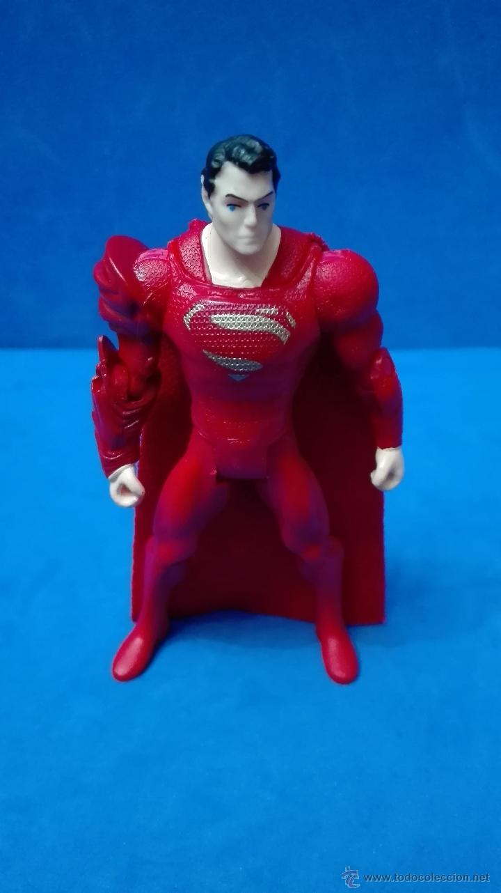 Figuras de acci&oacute;n: MU&Ntilde;ECO - SUPERMAN DE COLOR  ROJO.(MATTEL DC COMICS).10 CM. - Foto 4