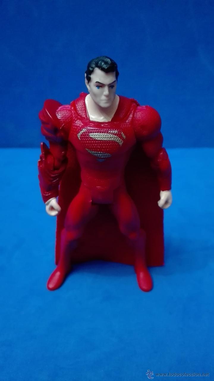 Figuras de acci&oacute;n: MU&Ntilde;ECO - SUPERMAN DE COLOR  ROJO.(MATTEL DC COMICS).10 CM. - Foto 6