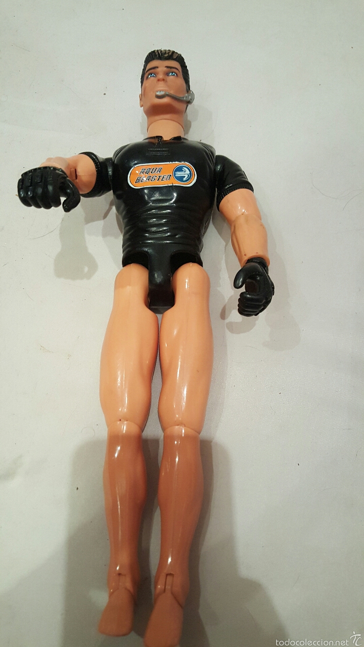Actionfiguren: MU&Ntilde;ECO ARTICULADO *AQUA BLASTER* - HASBRO 2003-