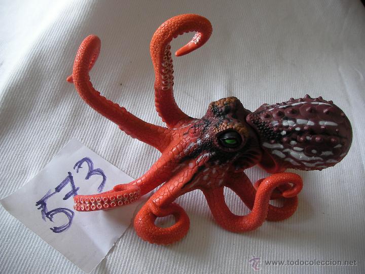 Tentáculos del pulpo en acción