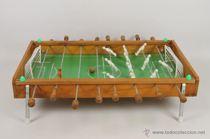 Figuras de acci&oacute;n: FUTBOL&Iacute;N EN MADERA. SENDRA. A&Ntilde;OS 50/60. - Foto 1