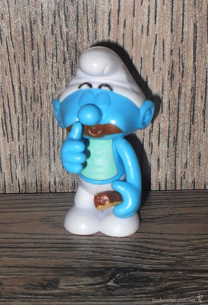 Figuras de acci&oacute;n: Pitufo peyo gloton 2 articulable en brazos y cabeza PEYO 2009 LAFIG JAKKS