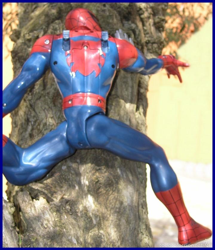 Figuras de acci&oacute;n: Spiderman Power webs rapid fire web Blast...mide 38 x 30 cms... - Foto 5