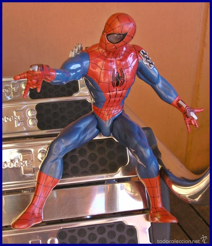 Figuras de acci&oacute;n: Spiderman Power webs rapid fire web Blast...mide 38 x 30 cms... - Foto 7