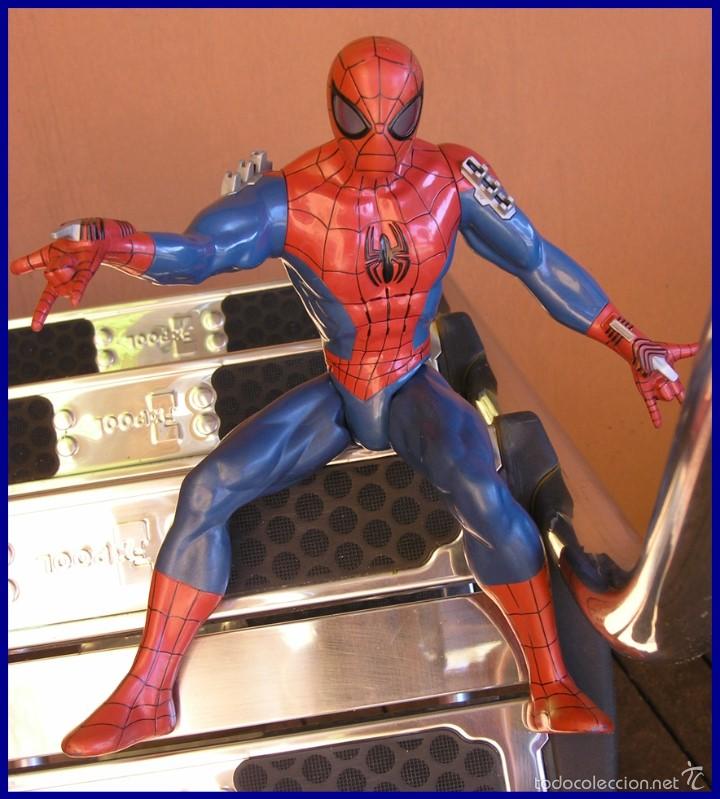 Figuras de acci&oacute;n: Spiderman Power webs rapid fire web Blast...mide 38 x 30 cms... - Foto 8