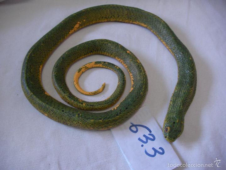 Figuras de acci&oacute;n: SERPIENTE VERDE TAMA&Ntilde;O ESCALA REAL - Foto 1