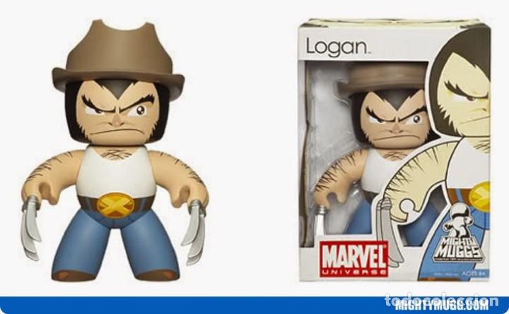 Figuras de acci&oacute;n: MIGHTY MUGGS - LOGAN - MARVEL UNIVERSE - Foto 1
