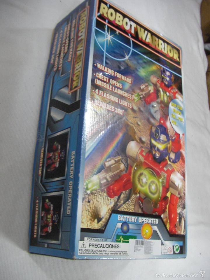 Figuras de acci&oacute;n: ROBOT WARRIOR DE GRAN TAMA&Ntilde;O FUNCIONANDO EN SU CAJA - Foto 1