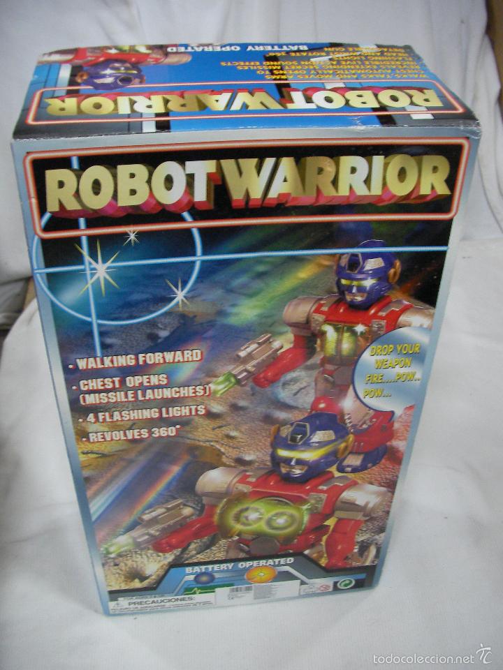Figuras de acci&oacute;n: ROBOT WARRIOR DE GRAN TAMA&Ntilde;O FUNCIONANDO EN SU CAJA - Foto 2