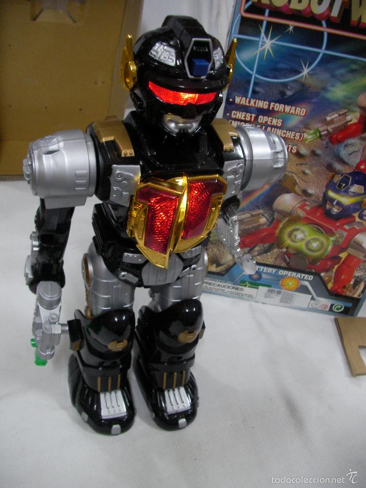Figuras de acci&oacute;n: ROBOT WARRIOR DE GRAN TAMA&Ntilde;O FUNCIONANDO EN SU CAJA - Foto 3