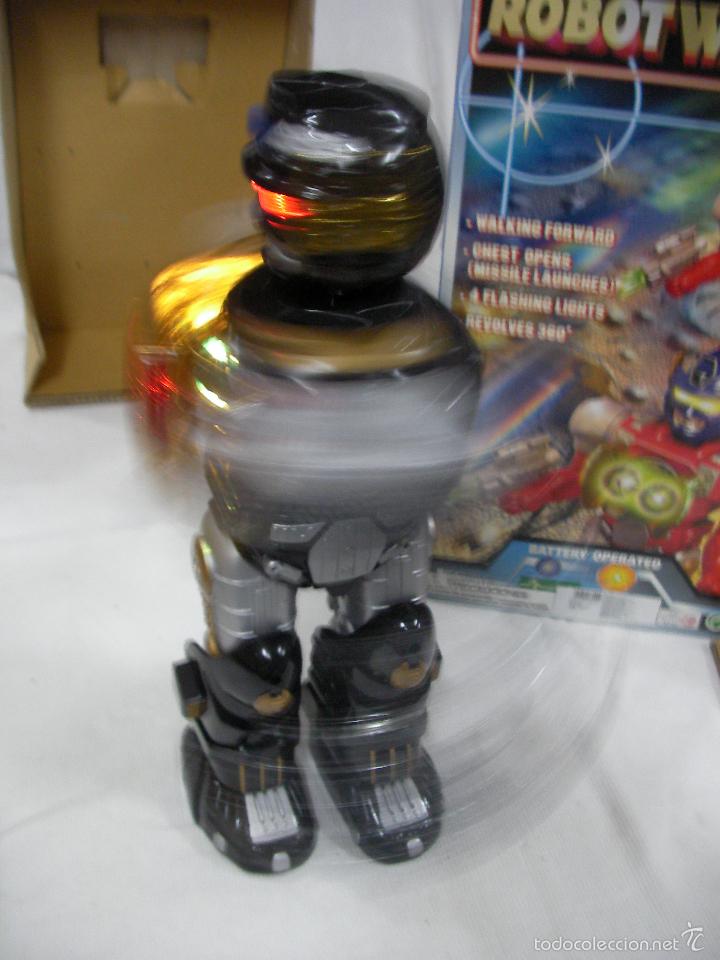 Figuras de acci&oacute;n: ROBOT WARRIOR DE GRAN TAMA&Ntilde;O FUNCIONANDO EN SU CAJA - Foto 4