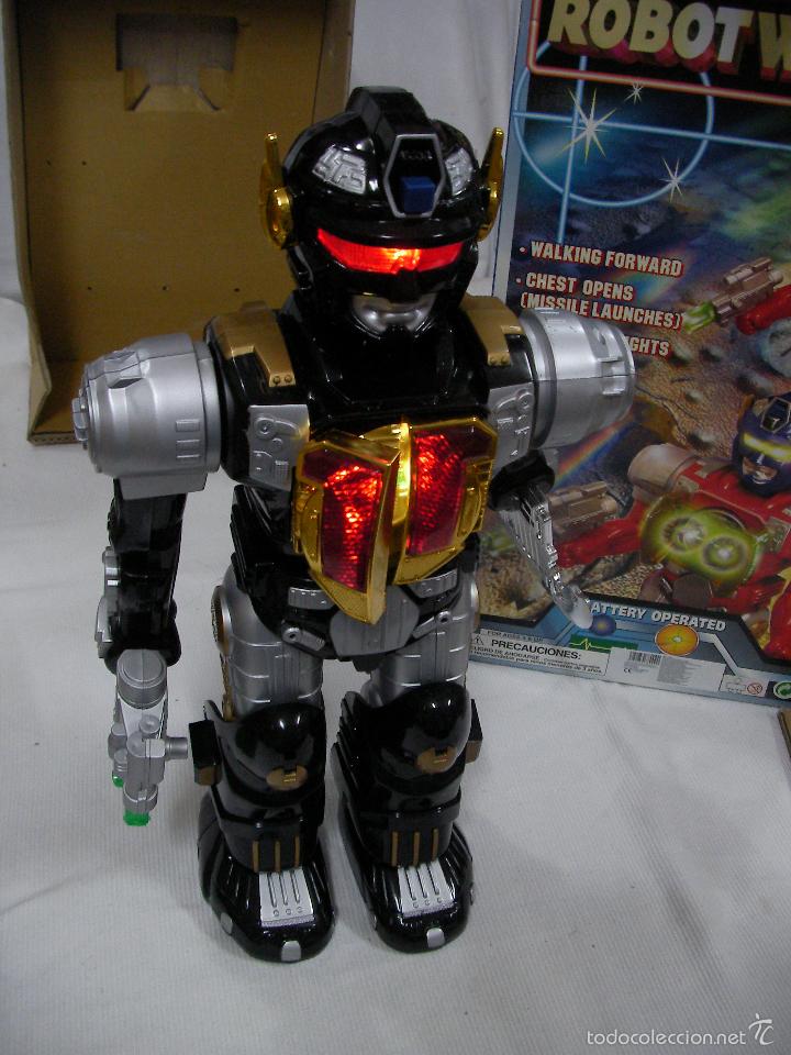 Figuras de acci&oacute;n: ROBOT WARRIOR DE GRAN TAMA&Ntilde;O FUNCIONANDO EN SU CAJA - Foto 5