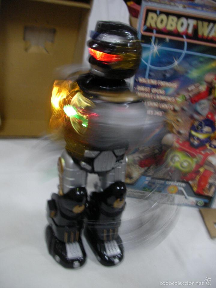 Figuras de acci&oacute;n: ROBOT WARRIOR DE GRAN TAMA&Ntilde;O FUNCIONANDO EN SU CAJA - Foto 6