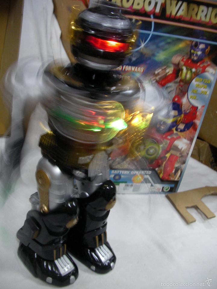 Figuras de acci&oacute;n: ROBOT WARRIOR DE GRAN TAMA&Ntilde;O FUNCIONANDO EN SU CAJA - Foto 7