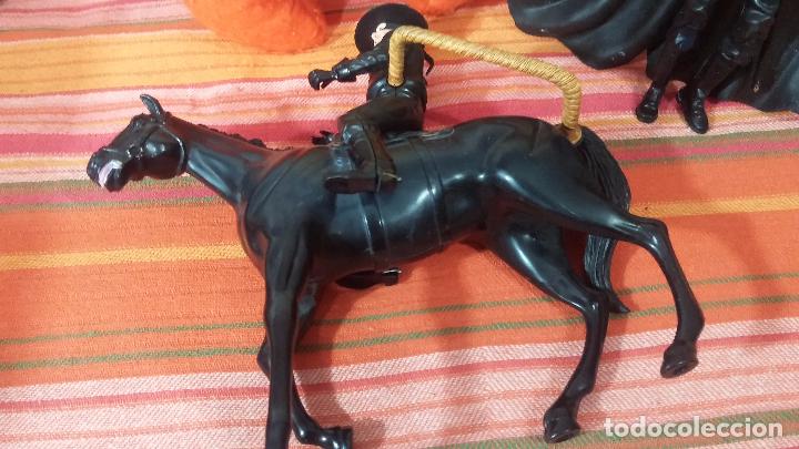 Figuras de acci&oacute;n: EL ZORRO CON CABALLO y A PIE CON CAPA - Foto 29