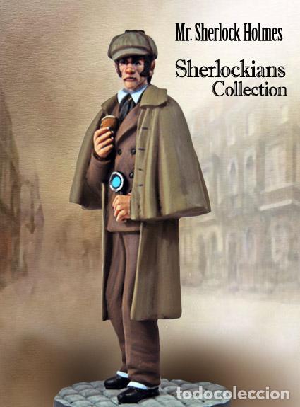 Figuras de acci&oacute;n: Baker Street en miniatura, Sherlock Holmes. - Foto 1