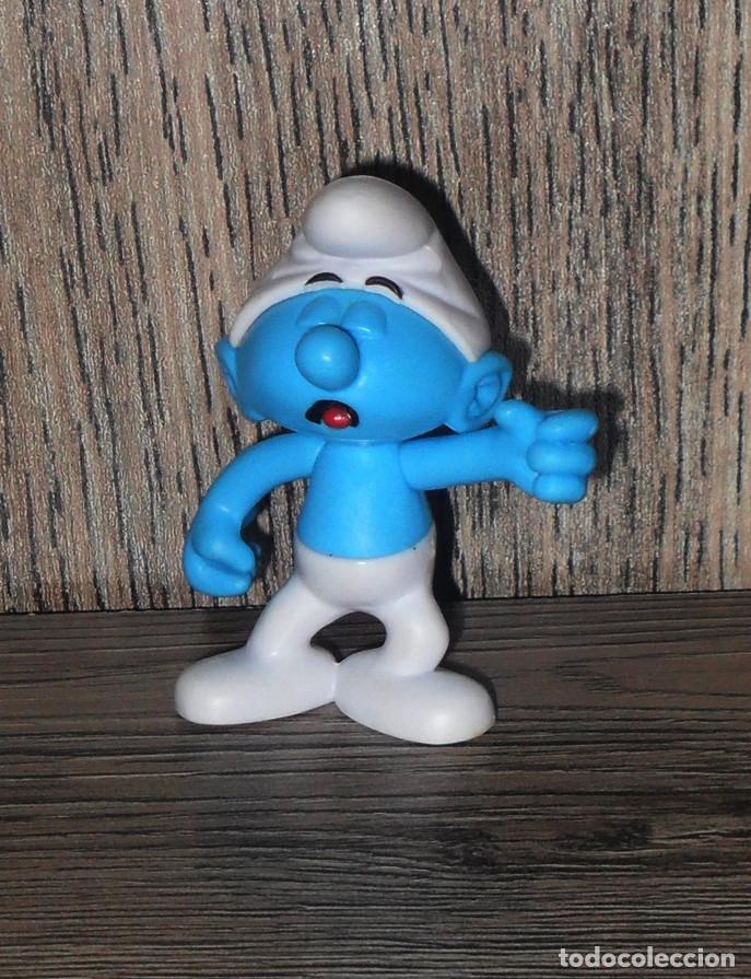 Figuras de acci&oacute;n: PITUFO POETA B PEYO ARTICULABLE EN BRAZOS Y CABEZA PEYO 2009 LAFIG JAKKS