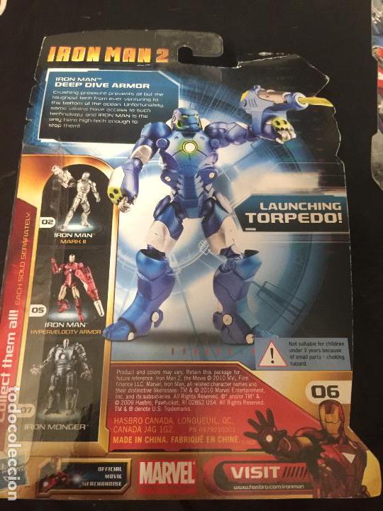 Figuras de acci&oacute;n: Iron man 2, deep dive armor, Hasbro - Foto 2